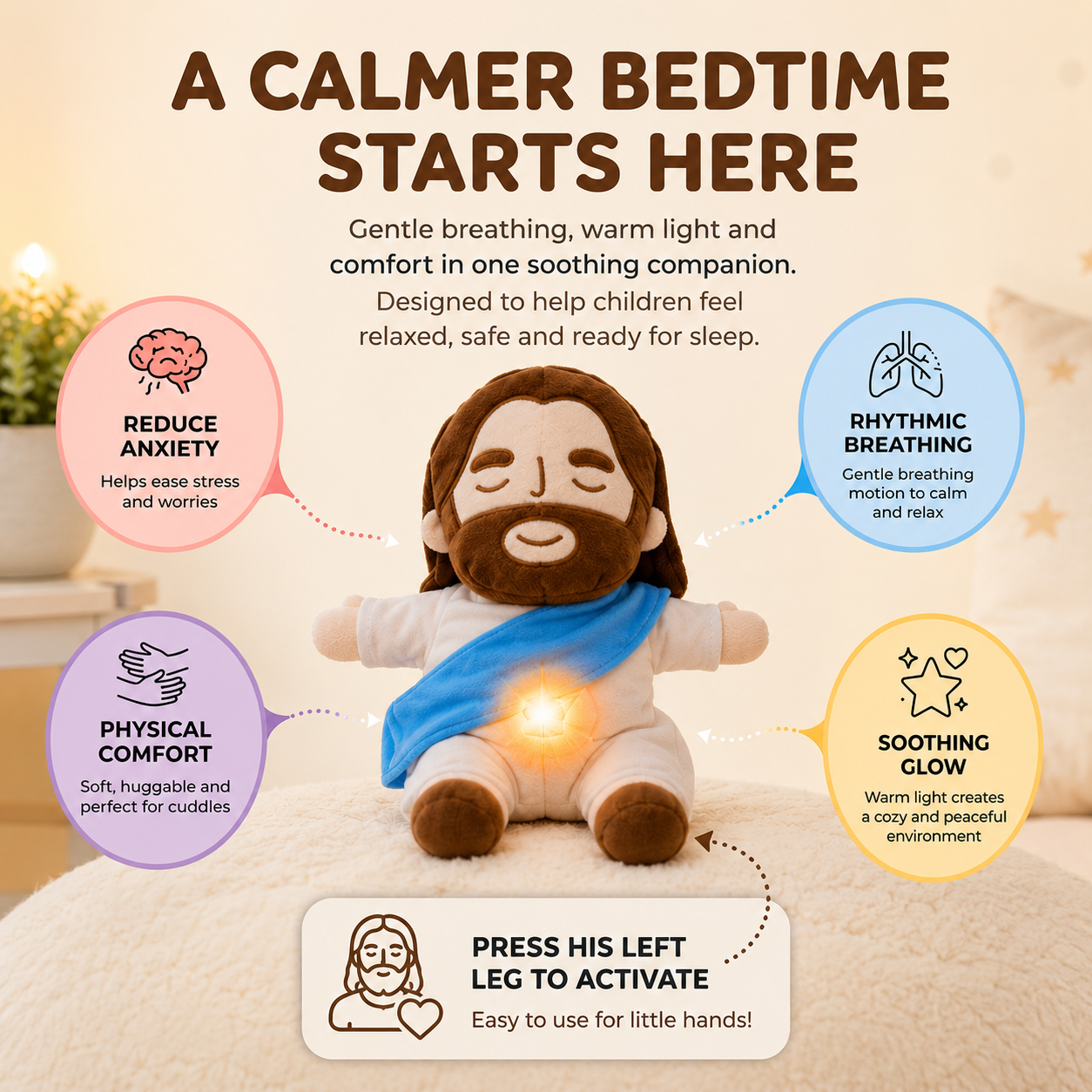 Breathing Jesus Sleep Buddy